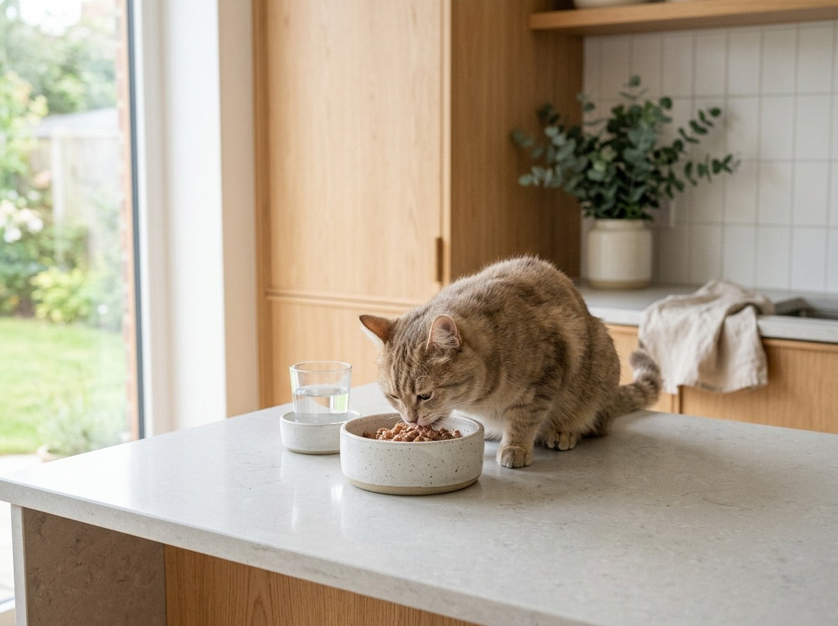 Cat feeding