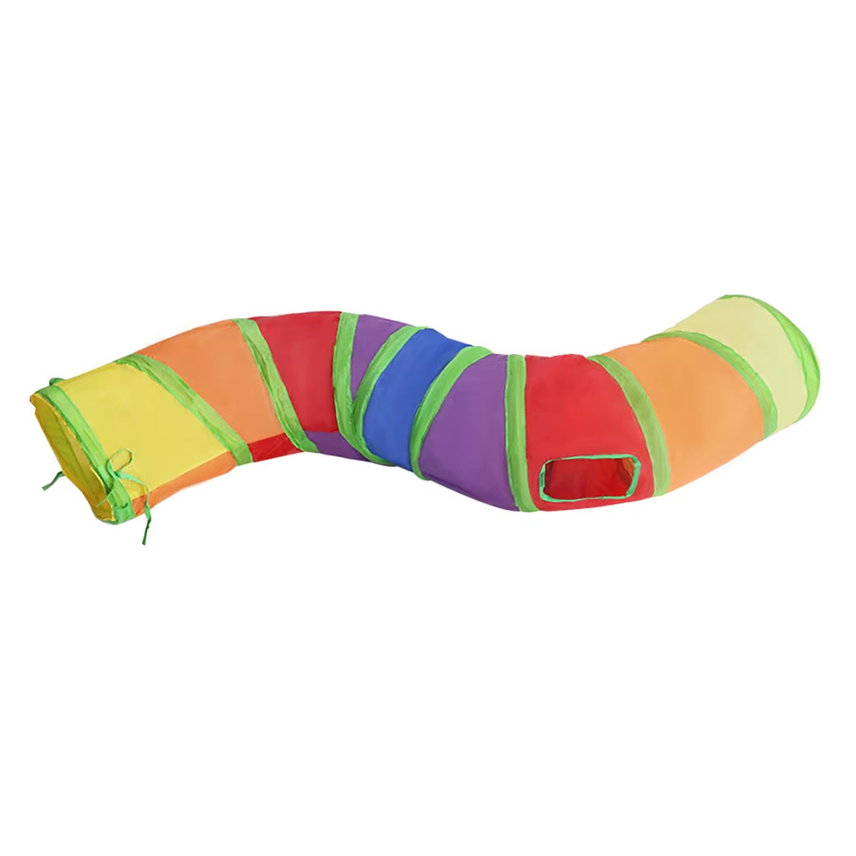 Foldable Cat Tunnel - Interactive Training Toy for Kittens and Puppies, Ideal for Pet Play and Enrichment