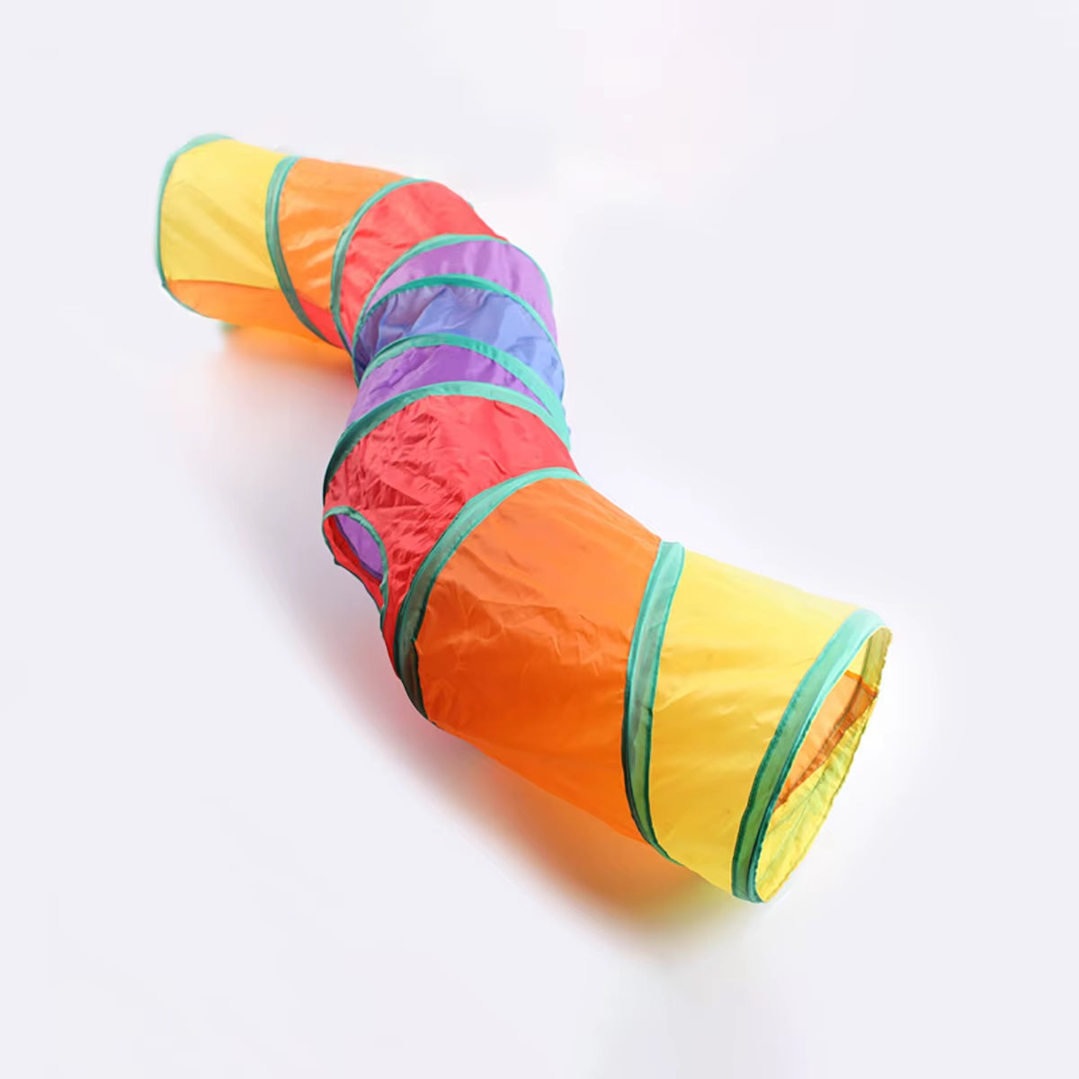 Foldable Cat Tunnel - Interactive Training Toy for Kittens and Puppies, Ideal for Pet Play and Enrichment
