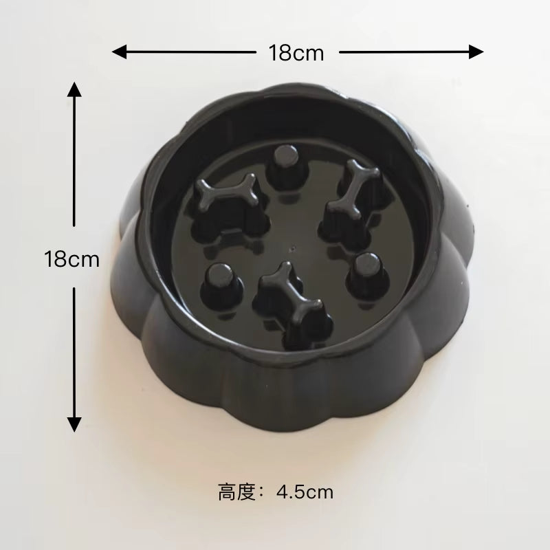 Professional Anti-Choking Slow Feeder Cat Bowl and Puzzle Food Bowl with Water Basin for Anxiety Relief